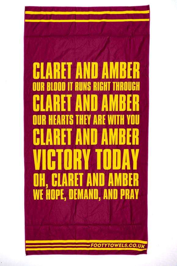 Bradford City - Claret & Amber