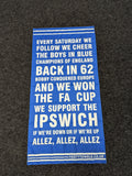 Ipswich Town - Every Saturday we follow