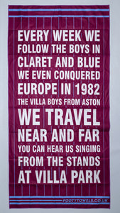 Aston Villa - Every week we follow