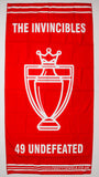 Arsenal Invincibles Microfibre beach towel