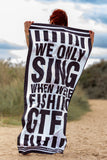 Grimsby Microfibre beach towel